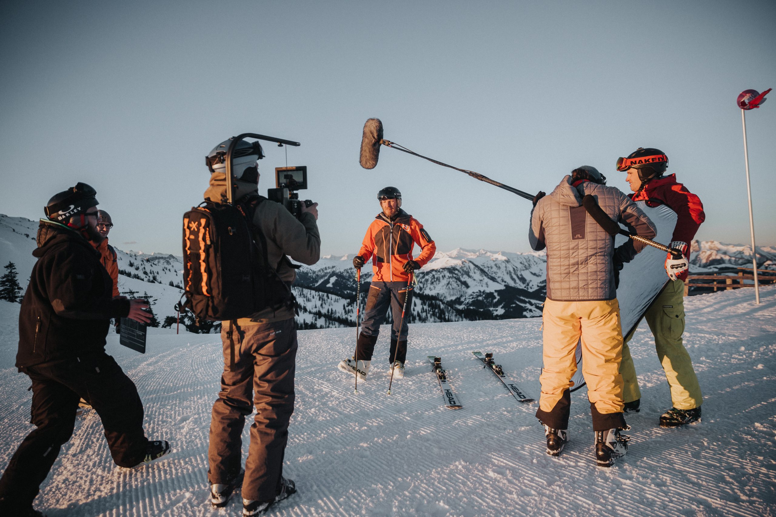 Behind-the-scenes Flachau 1